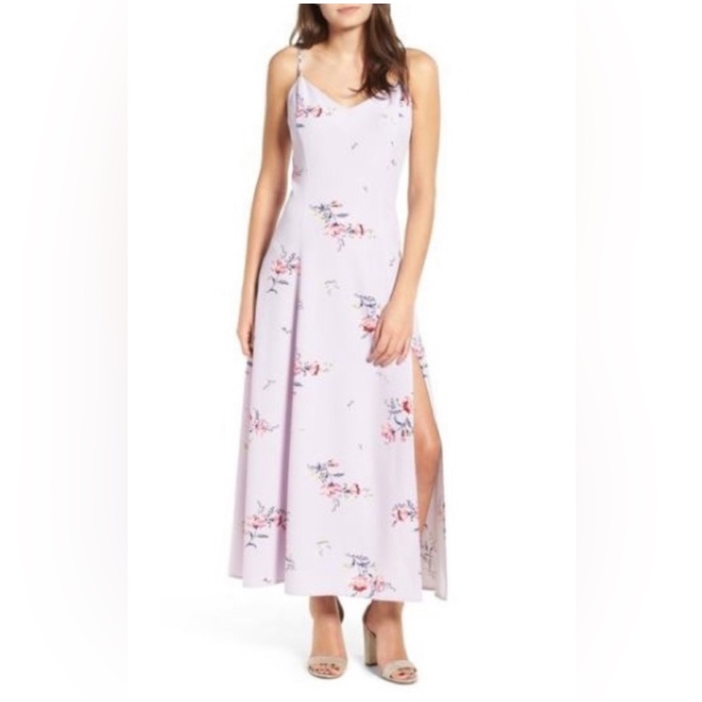 🌷 Cami Floral Maxi Dress Lilac